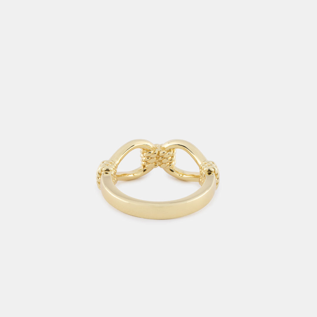 Gold Lasso Ring