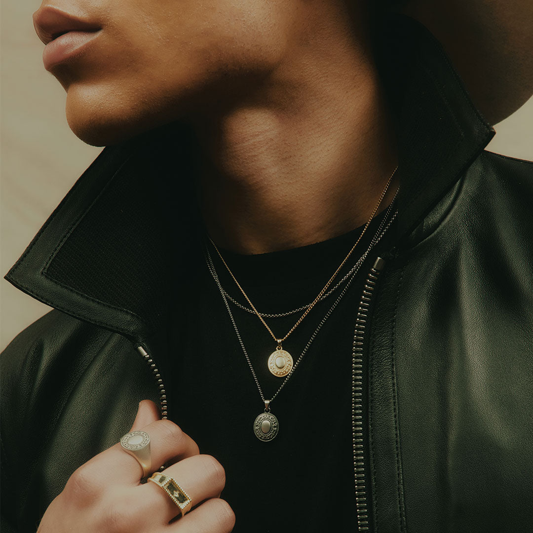 Silver Saloon Necklace