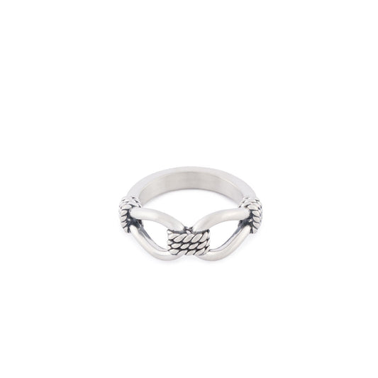 Silver Lasso Ring