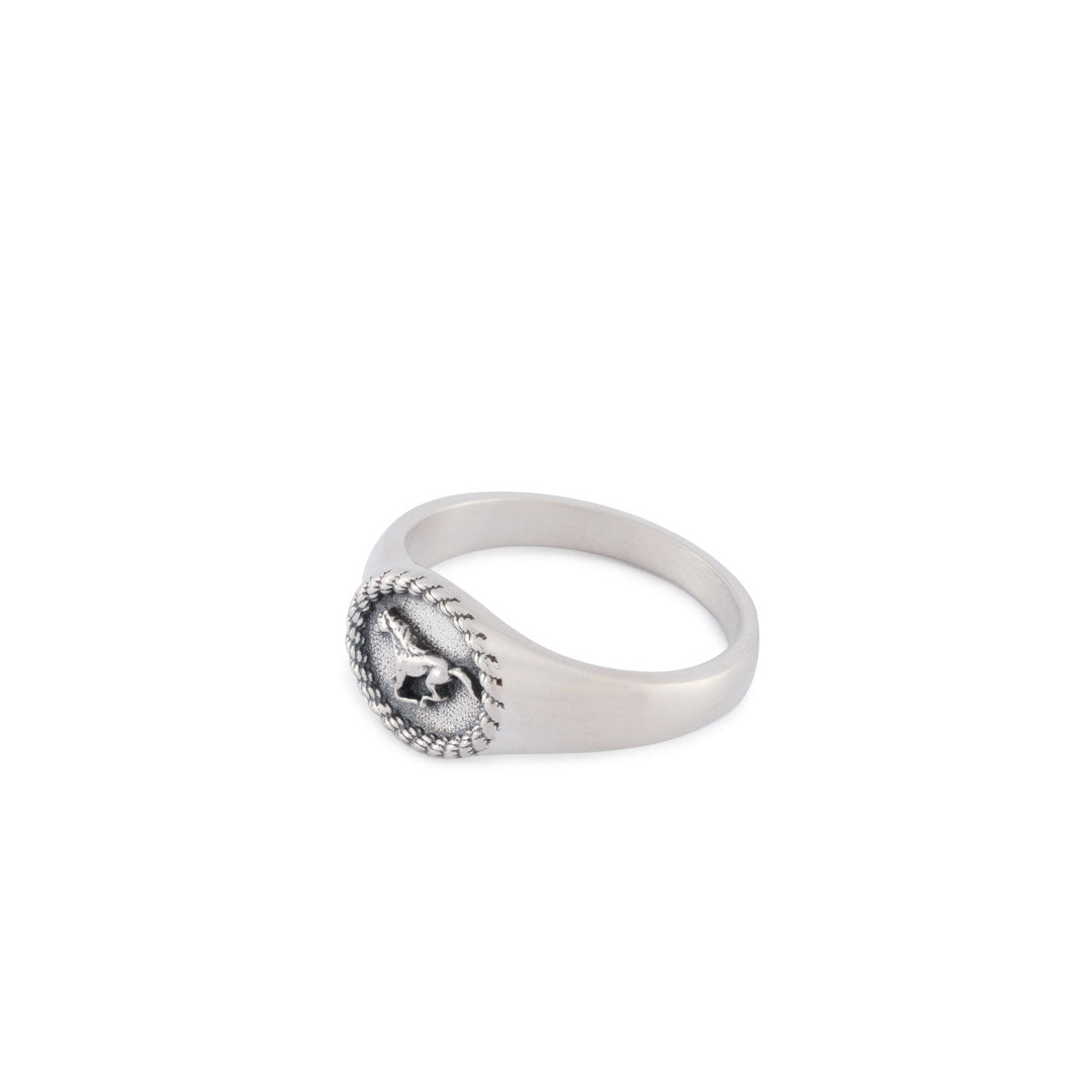 Silver Stallion Ring