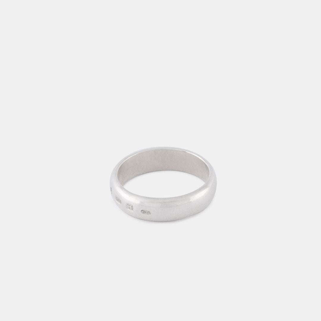 Silver Traditional Hallmark Ring