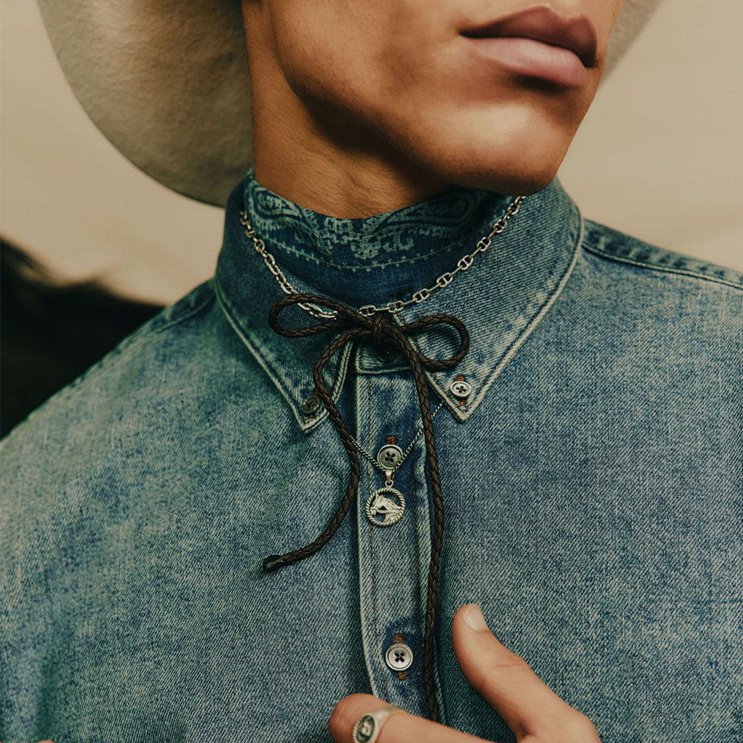 Silver Stallion Necklace