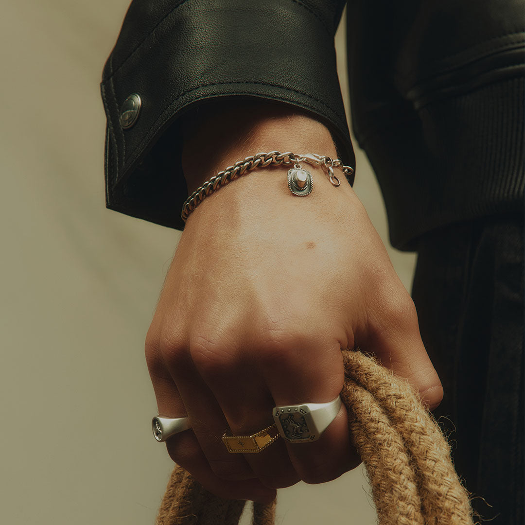 Silver Stetson Bracelet