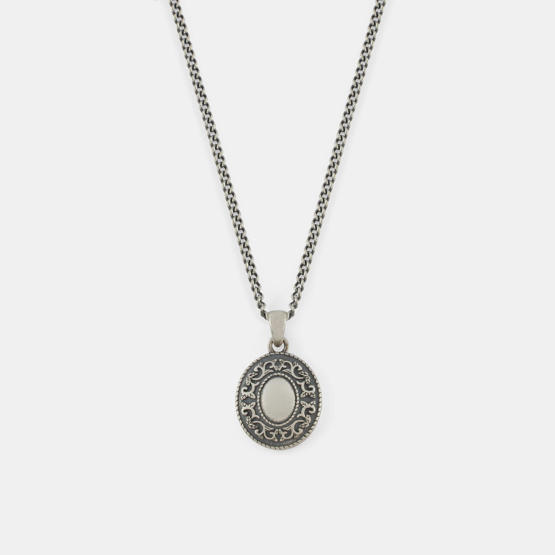 Silver Saloon Necklace