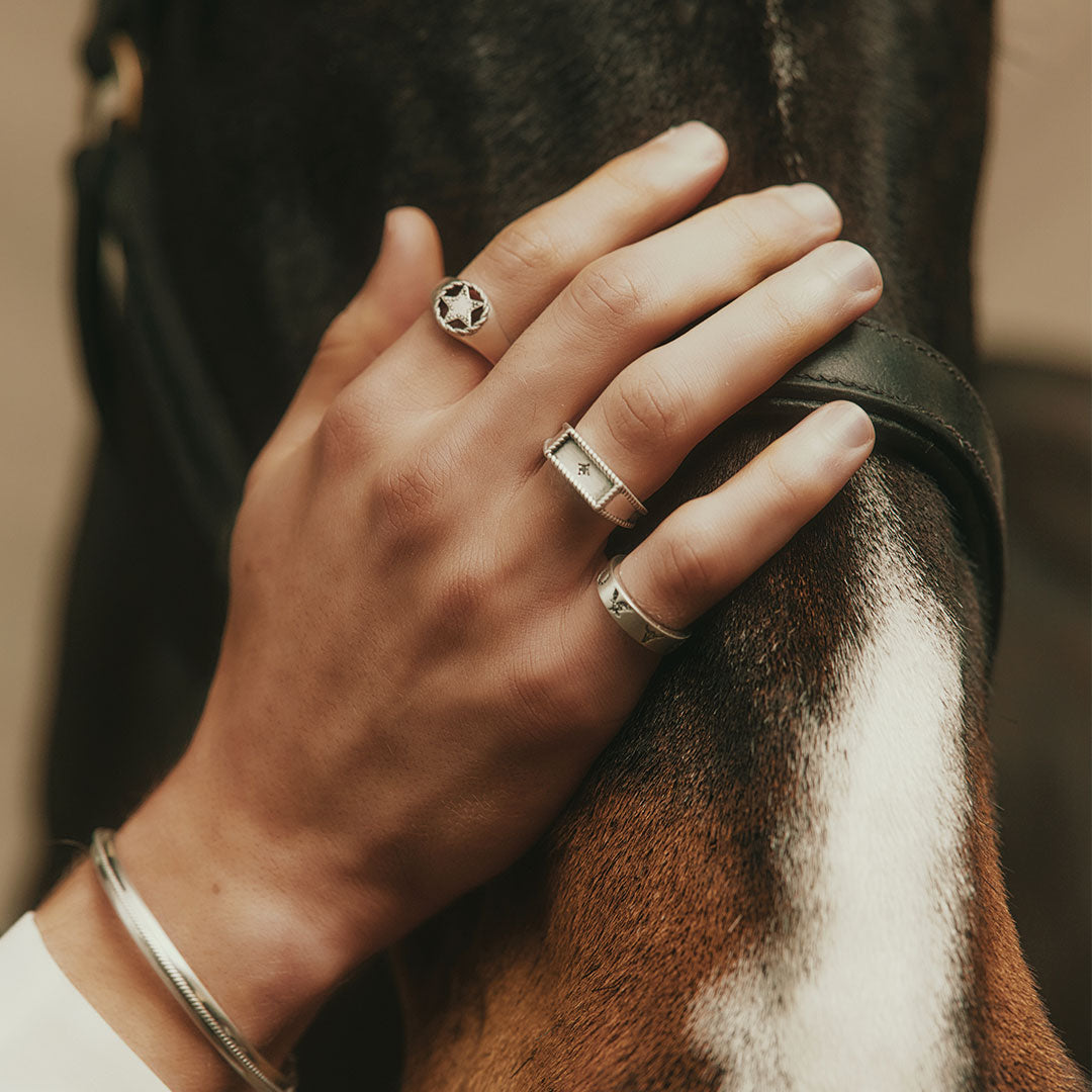 Silver Wild West Ring