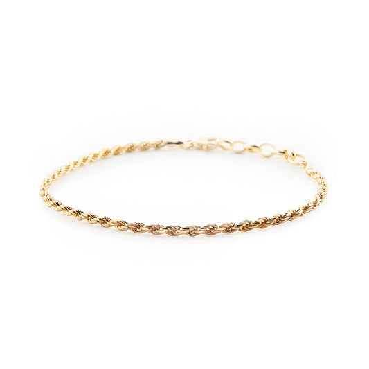 Gold Rope Bracelet