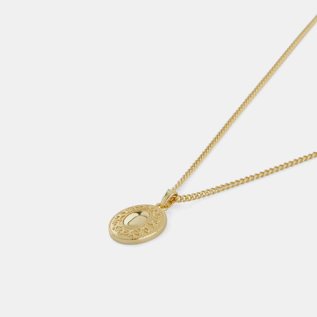 Gold Saloon Necklace