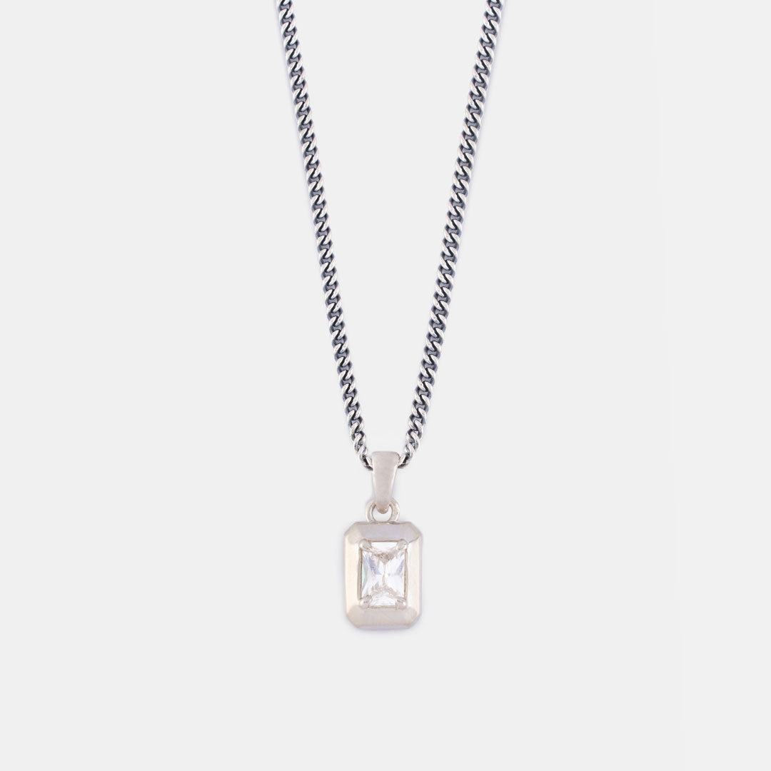 Silver Halcyon Necklace