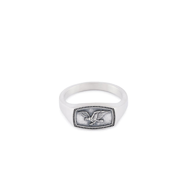 Silver Eagle Ring