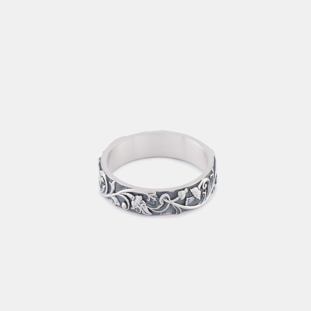 Silver Pergola Ring
