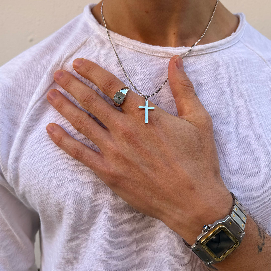 Silver Rival Signet Ring