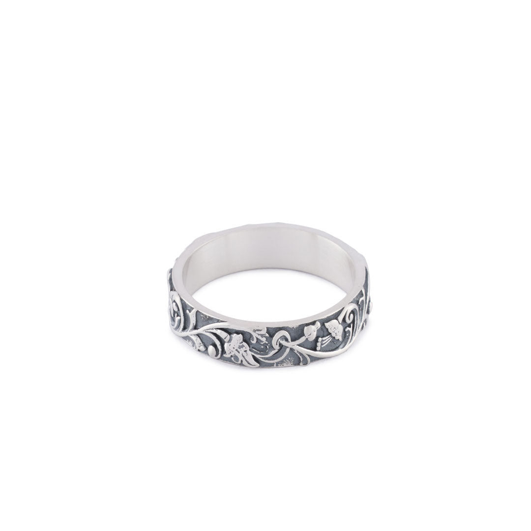 Silver Pergola Ring