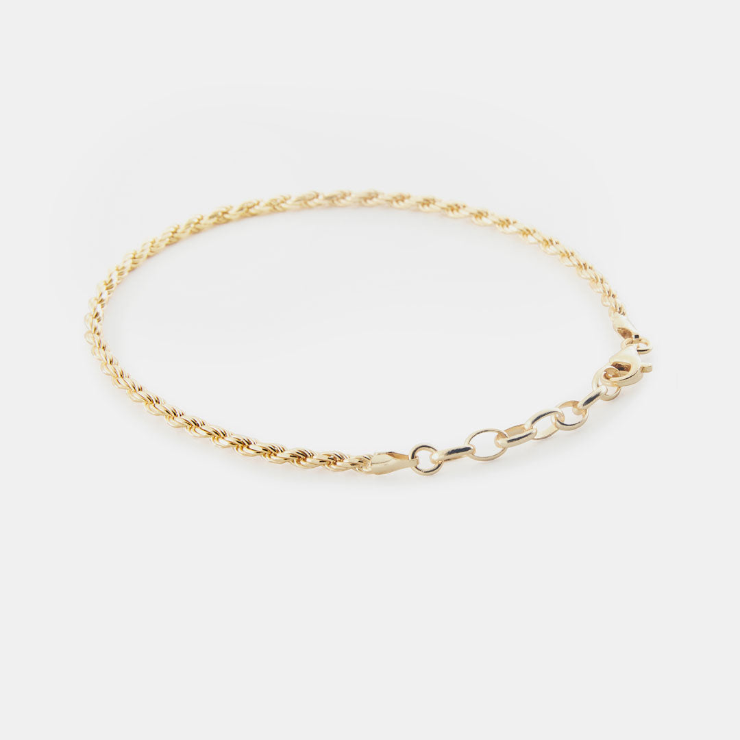 Gold Rope Bracelet