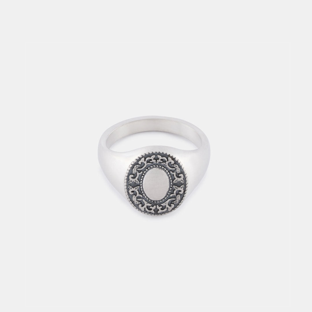 Silver Saloon Ring