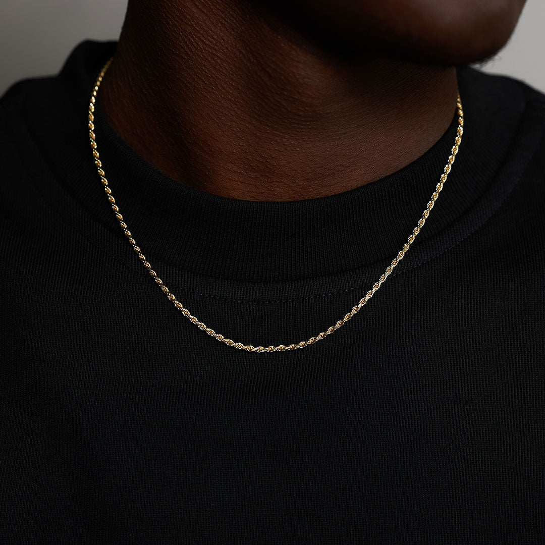 Gold Rope Neckace