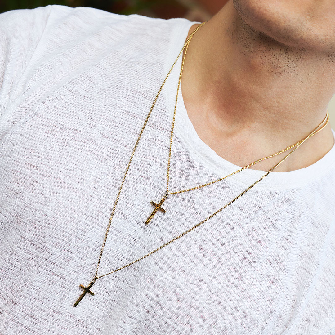 Gold Cross Necklace