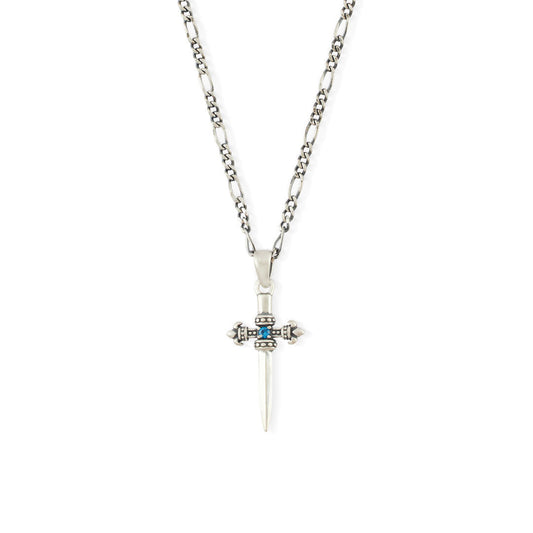 Silver Estoc Necklace