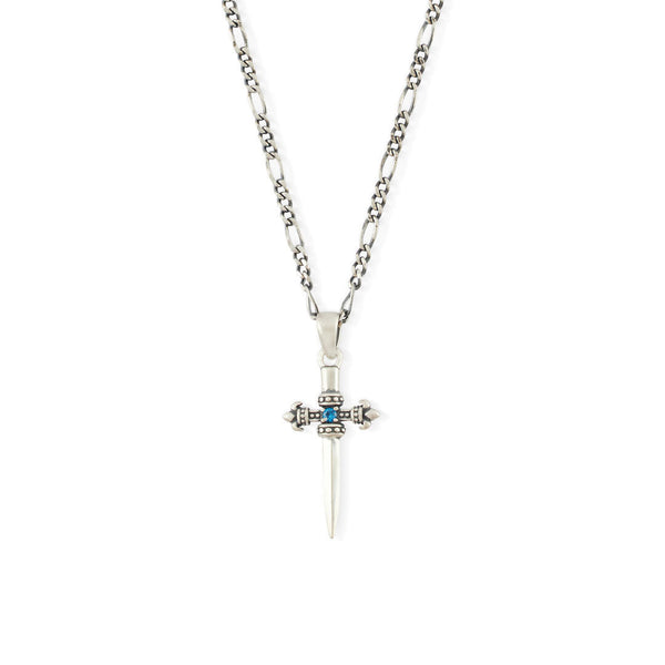 Silver Estoc Necklace