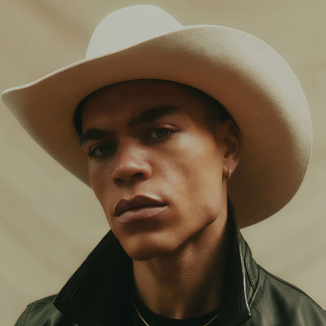 Gold Lasso Hoop Earring