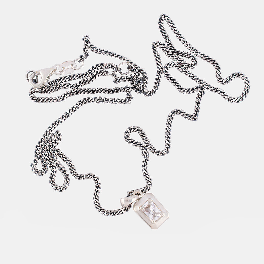 Silver Halcyon Necklace