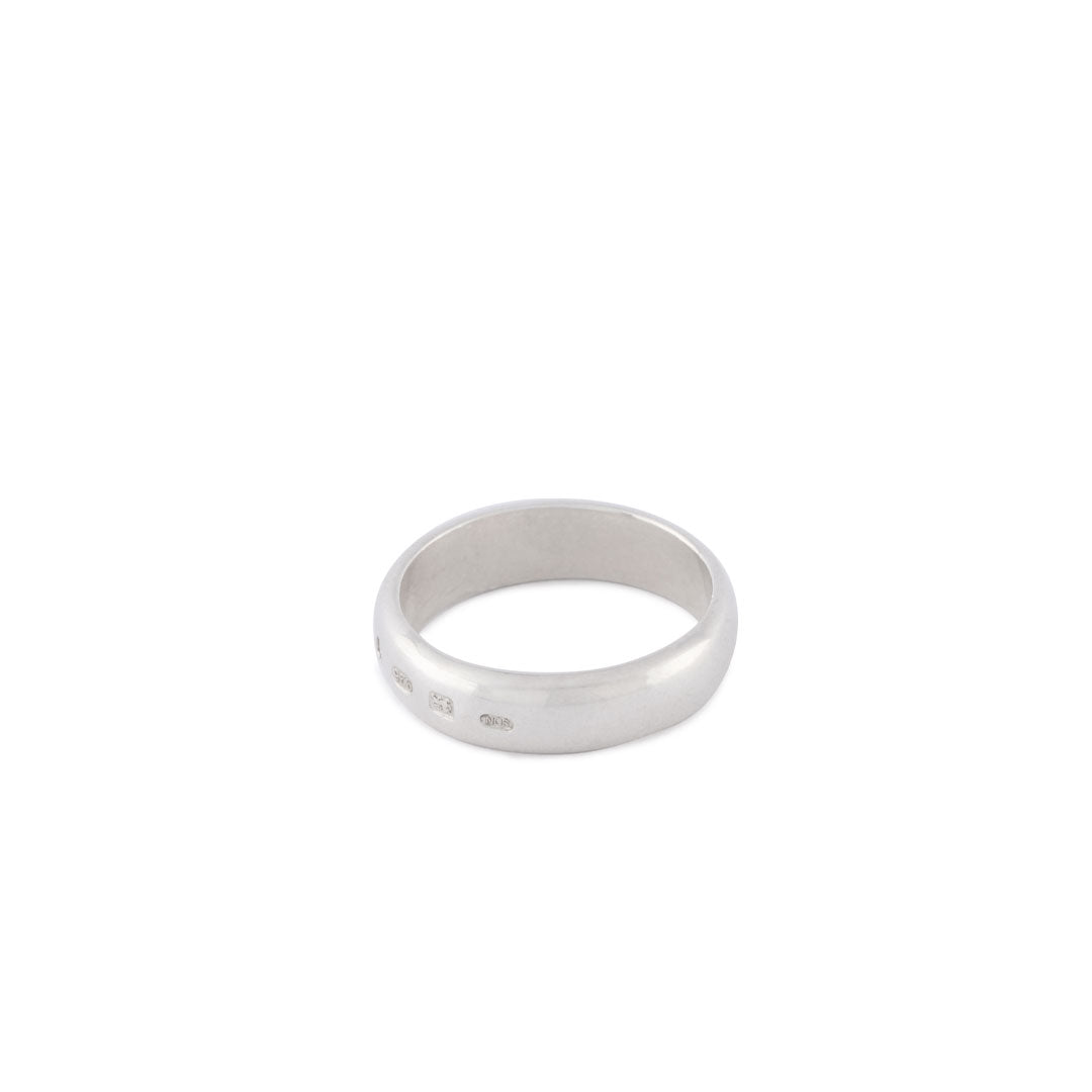 Silver Traditional Hallmark Ring