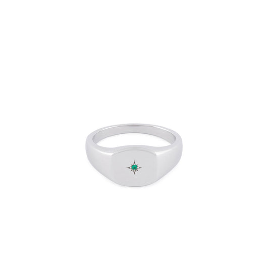 Silver Rival Signet Ring