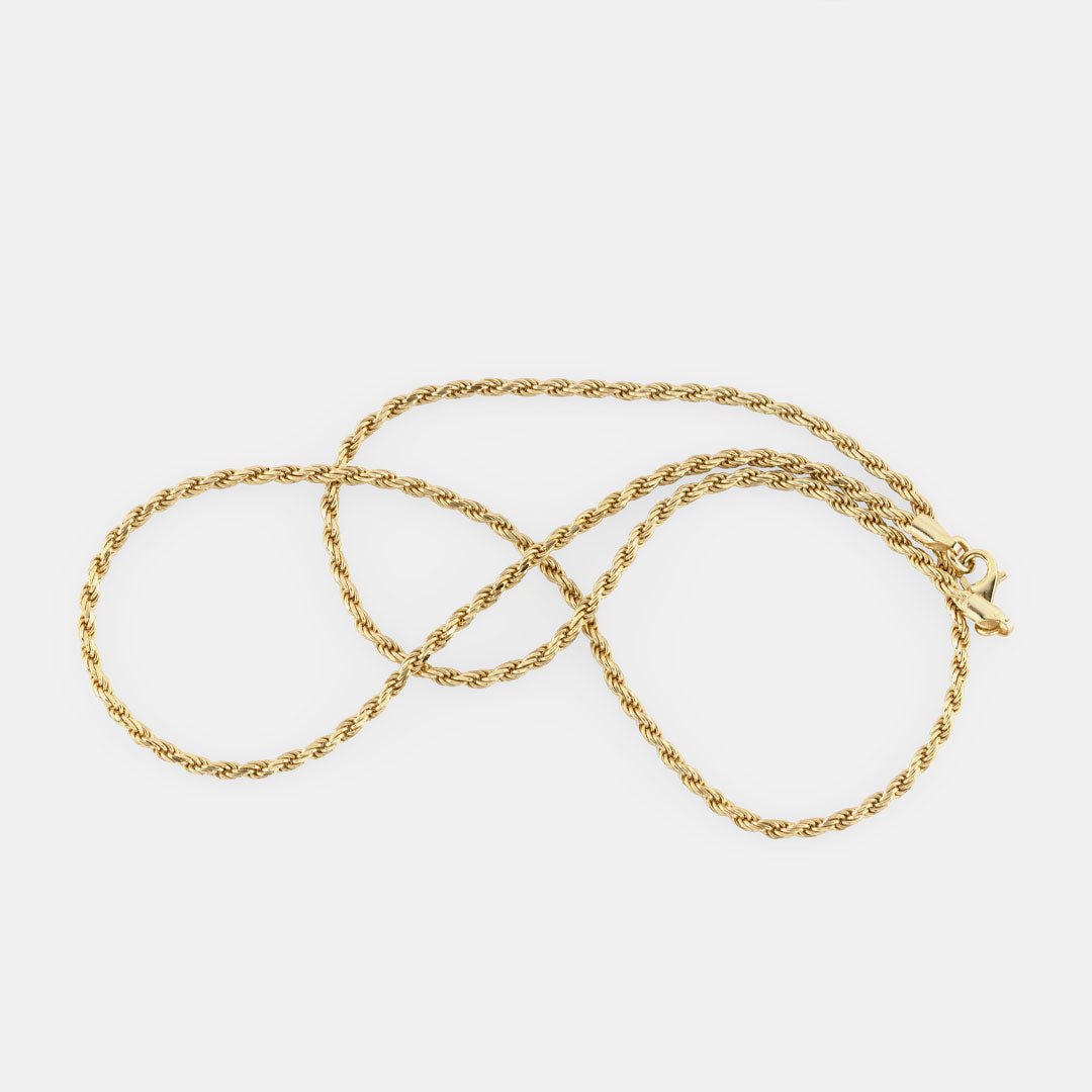 Gold Rope Neckace