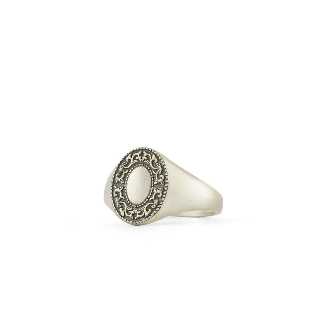 Silver Saloon Ring
