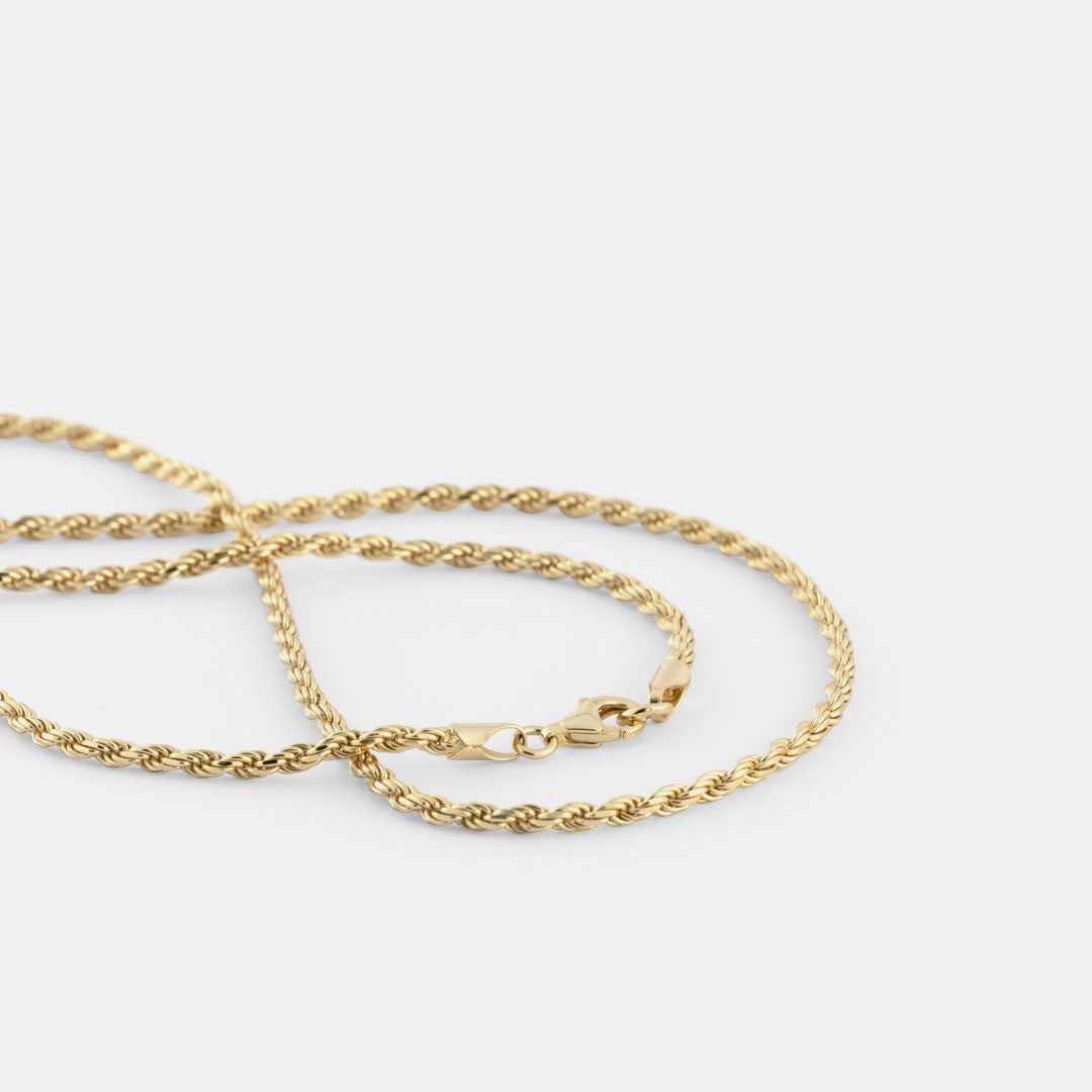 Gold Rope Neckace