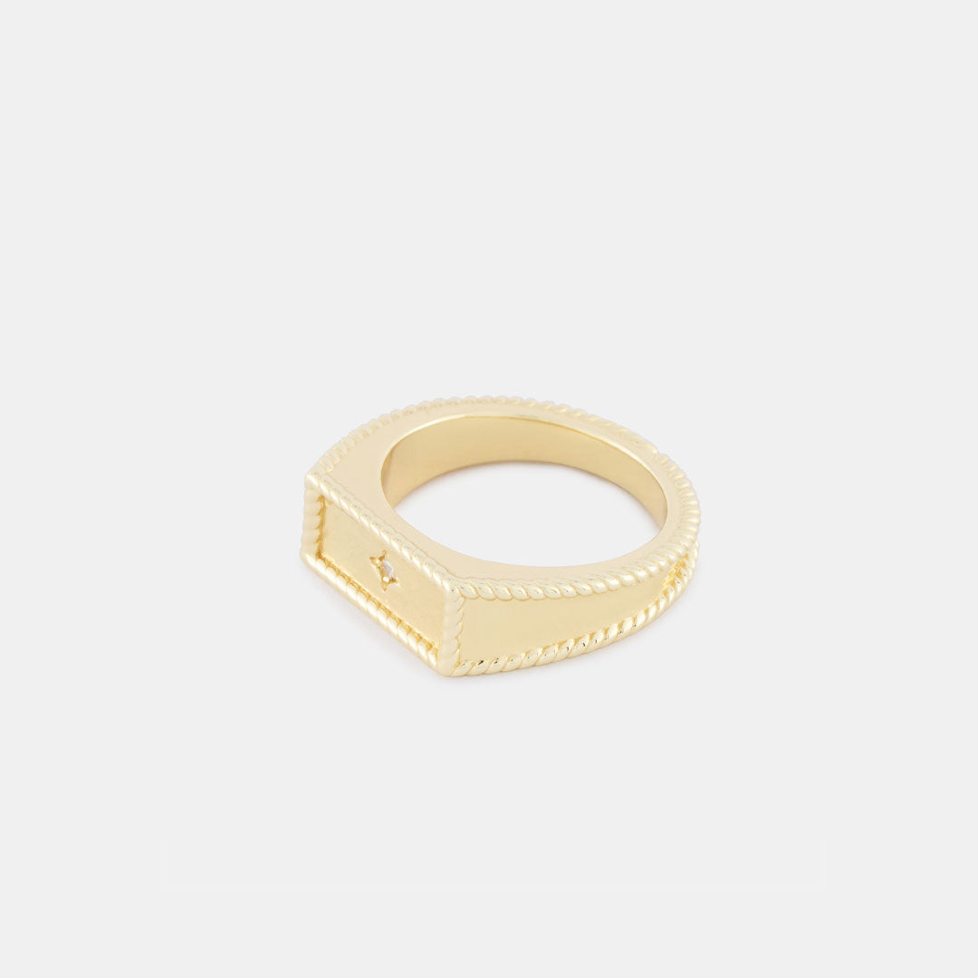 Gold Moonlight Ring