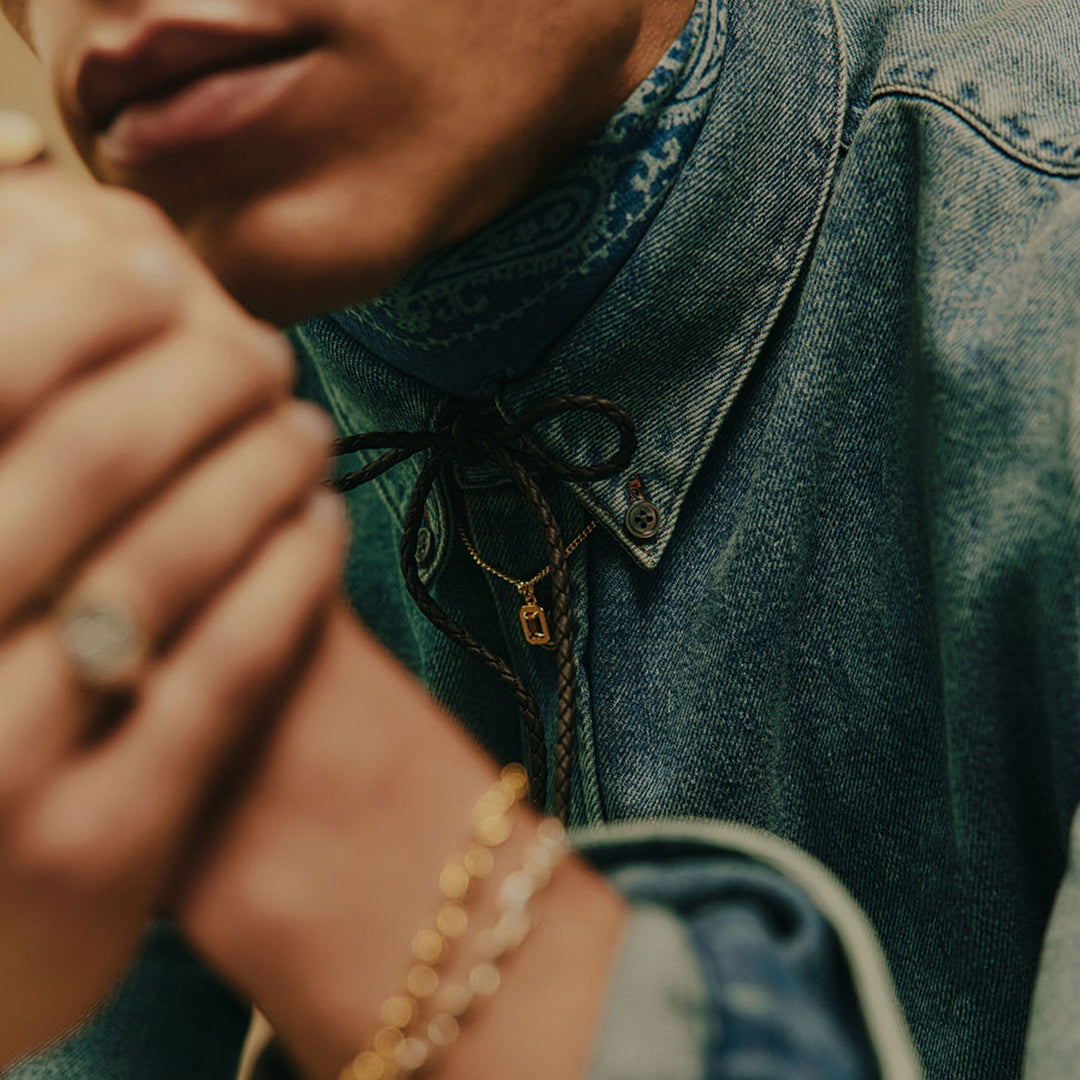 Gold Tigers Eye Blush Necklace