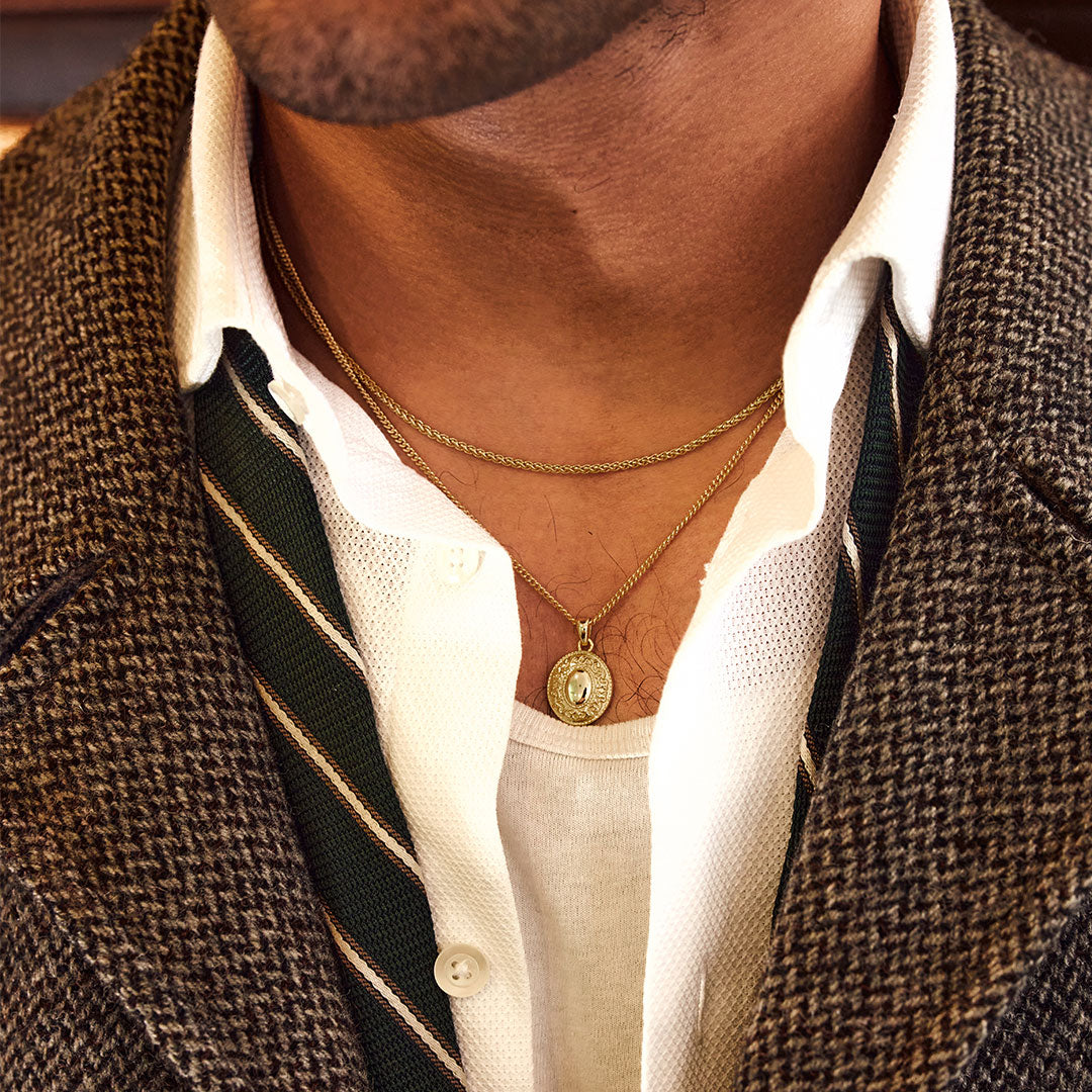 Gold Saloon Necklace