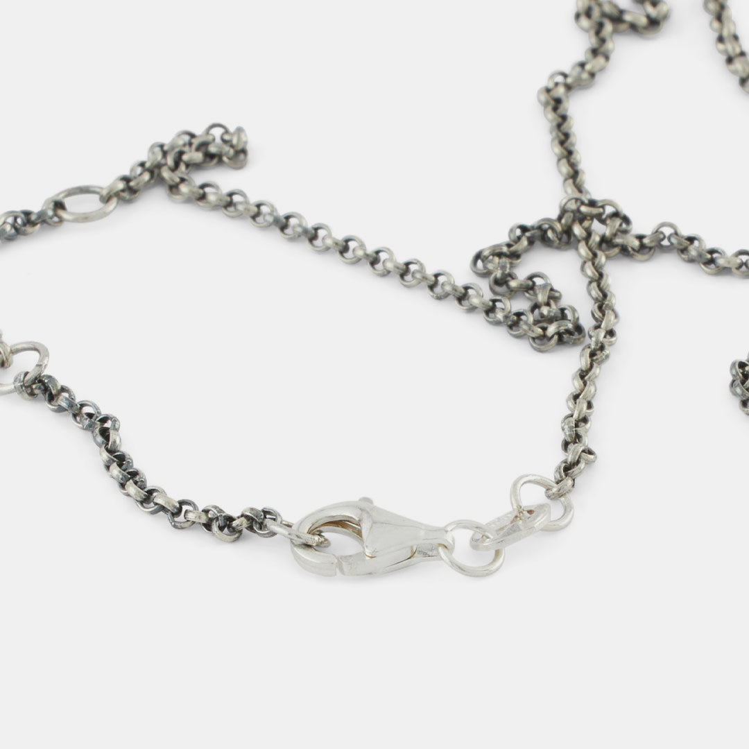 Silver Stetson Necklace