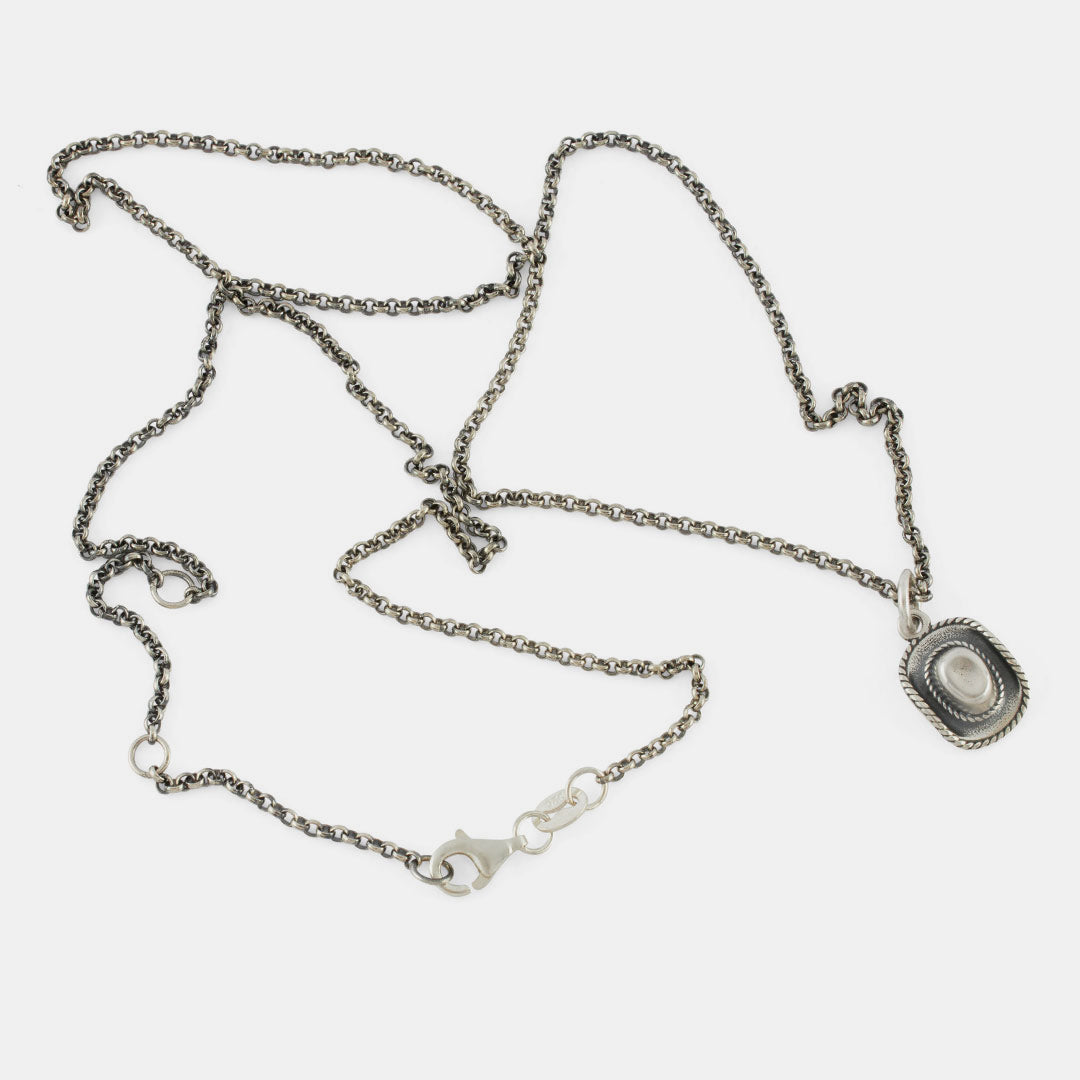 Silver Stetson Necklace
