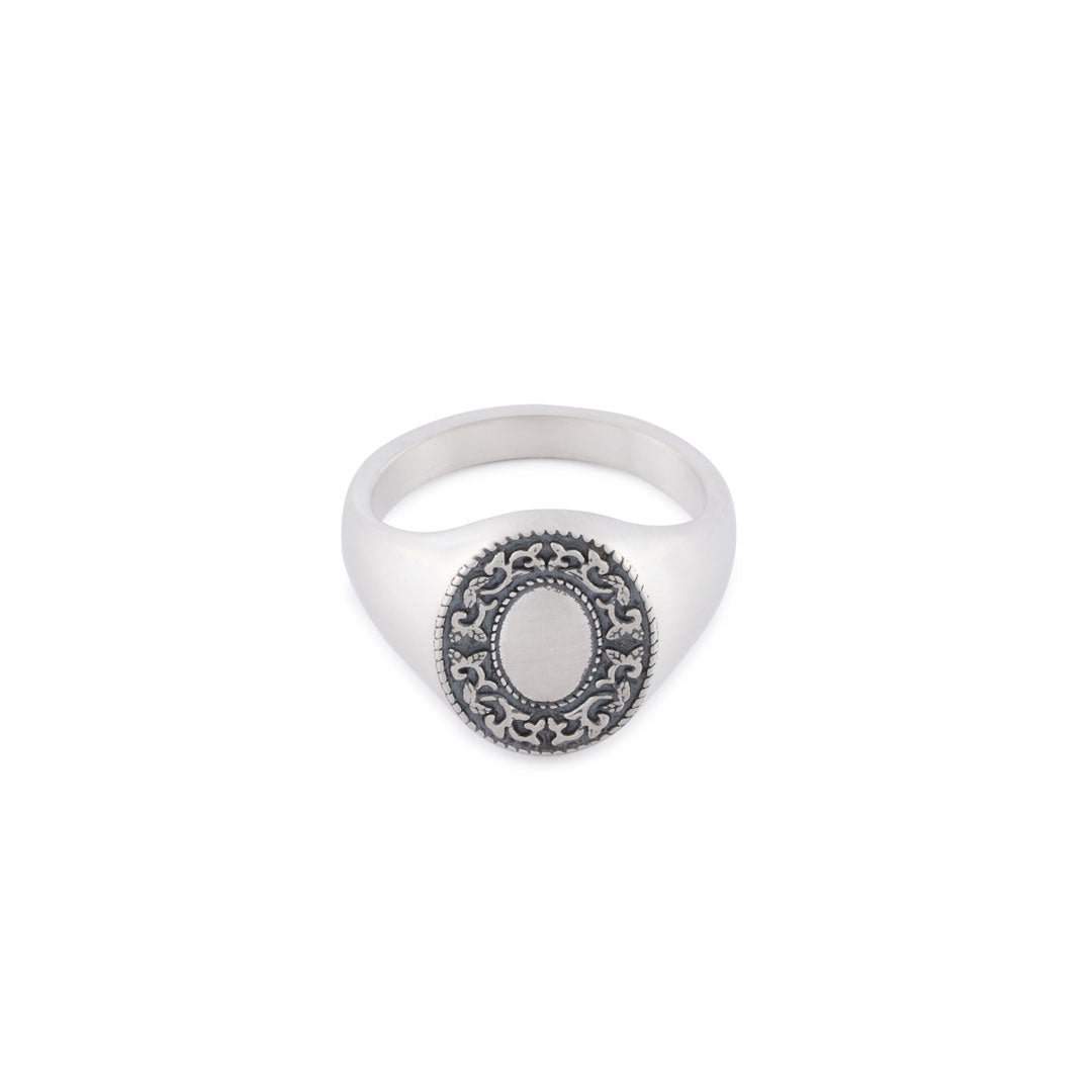 Silver Saloon Ring