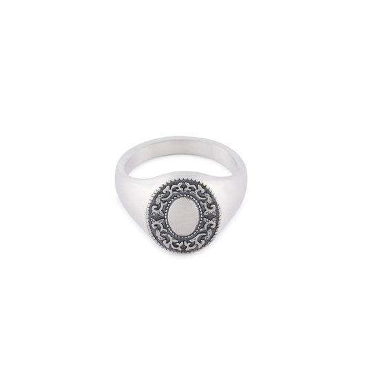 Silver Saloon Ring