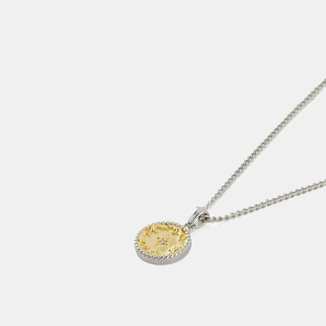 Silver Sundown Necklace