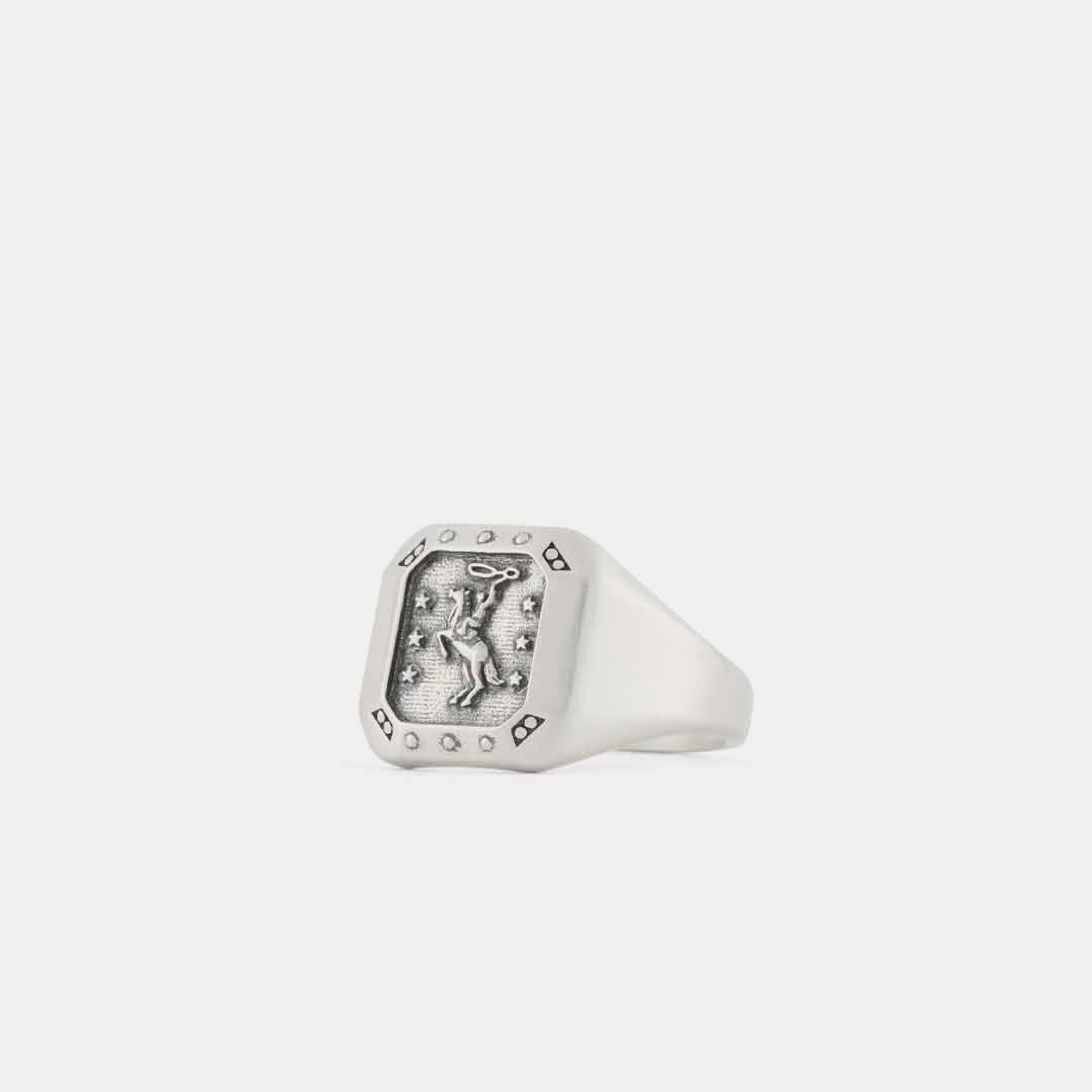 Silver Rodeo Ring