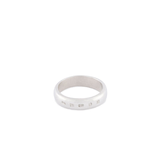 Silver Traditional Hallmark Ring