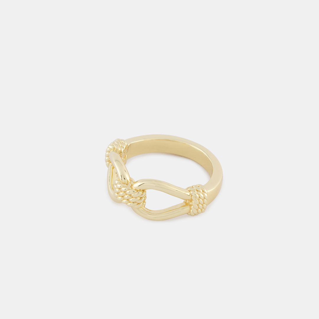 Gold Lasso Ring