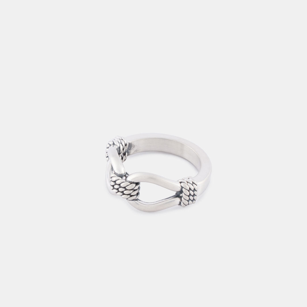 Silver Lasso Ring