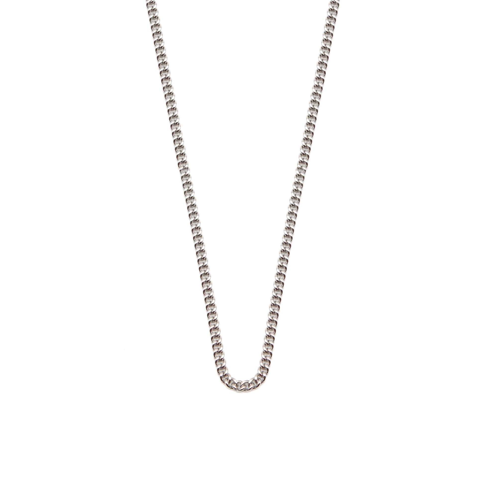 Silver 2.5mm Curb Chain