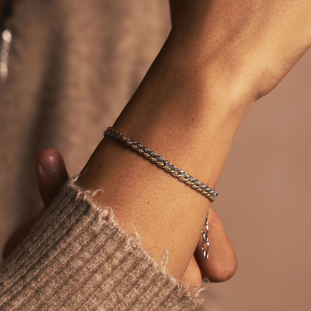 Gold Rope Bracelet