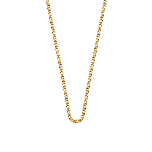 Gold 2.5mm Curb Chain