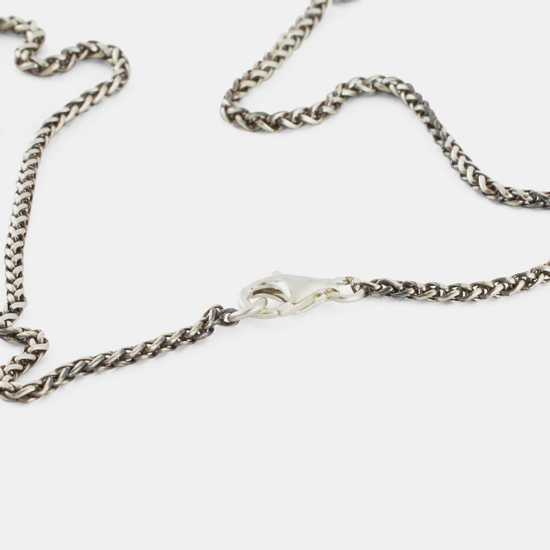 Silver Wheat Chain