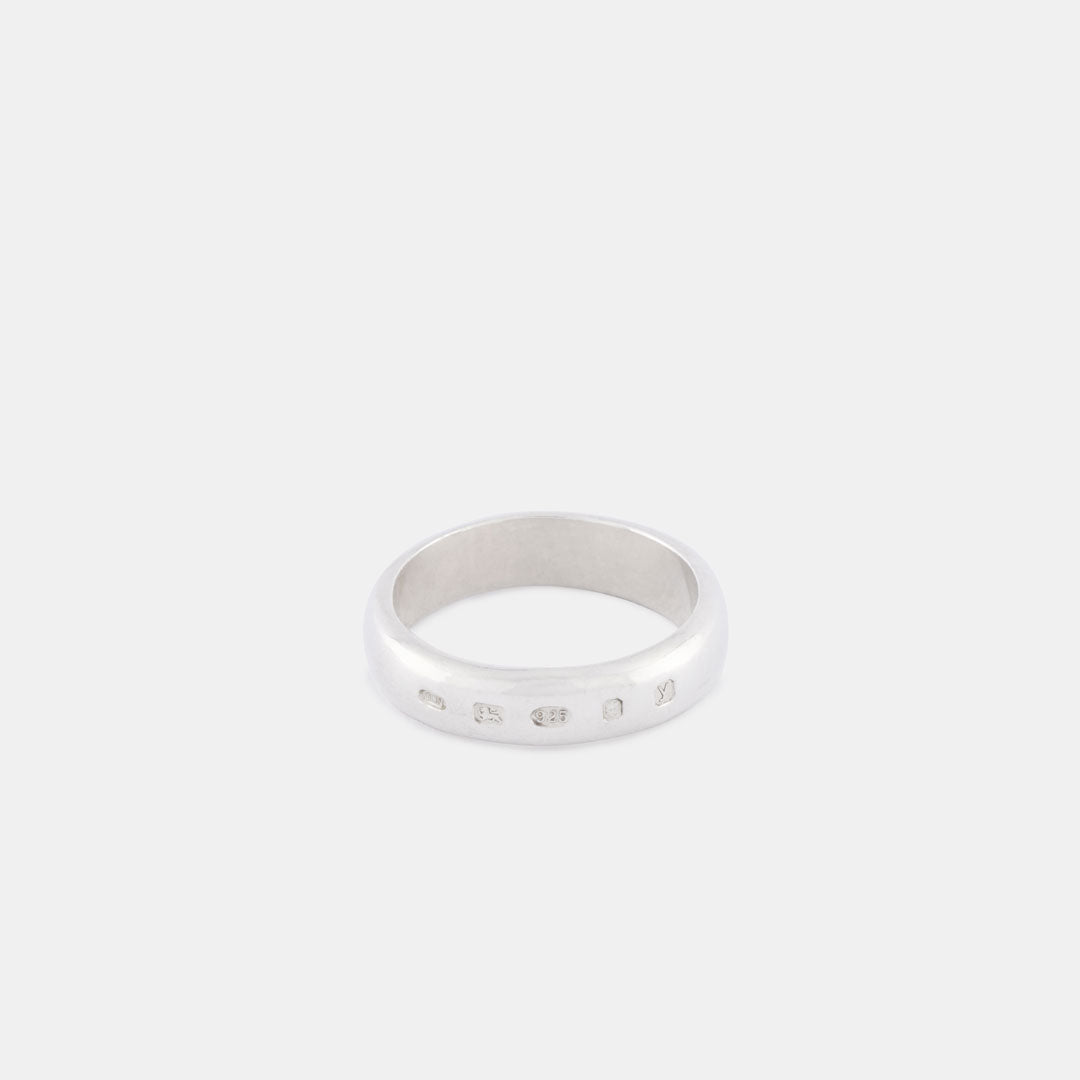 Silver Traditional Hallmark Ring