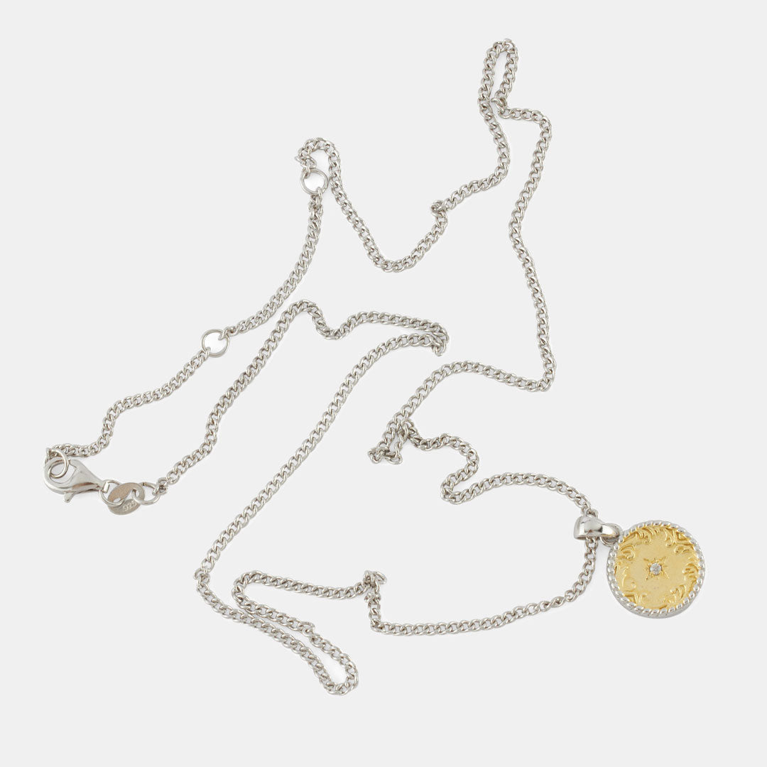 Silver Sundown Necklace