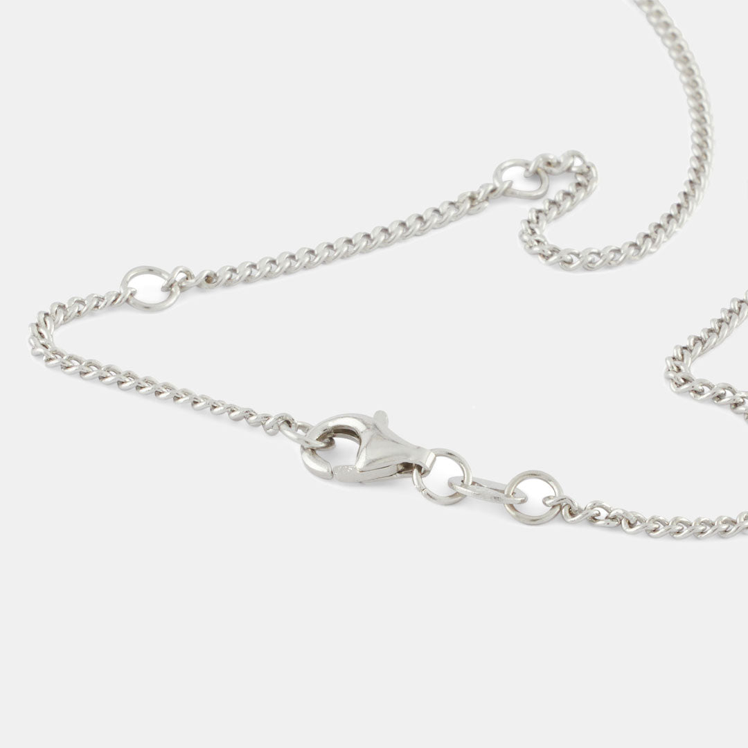 Silver Sundown Necklace