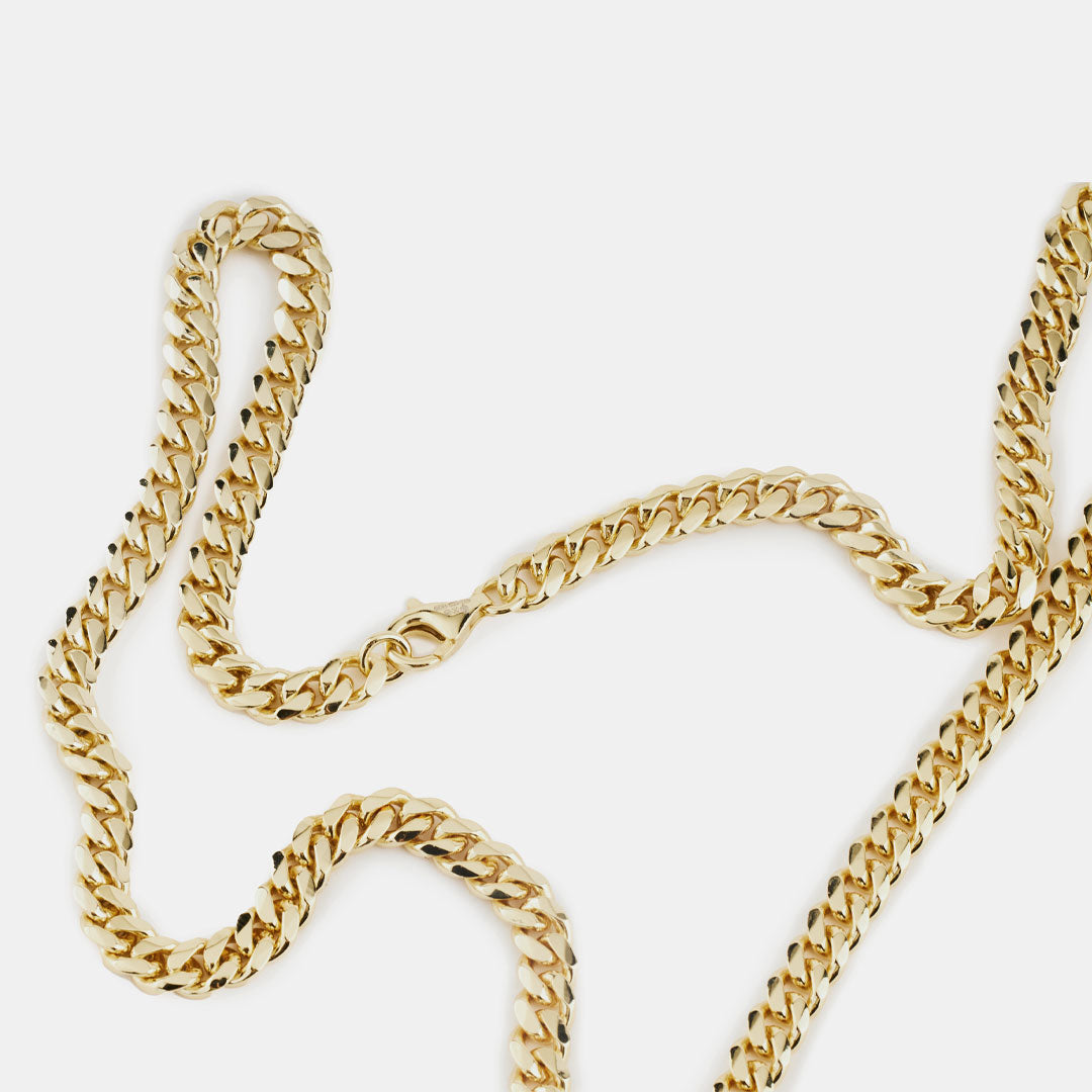 Gold 5mm Curb Chain
