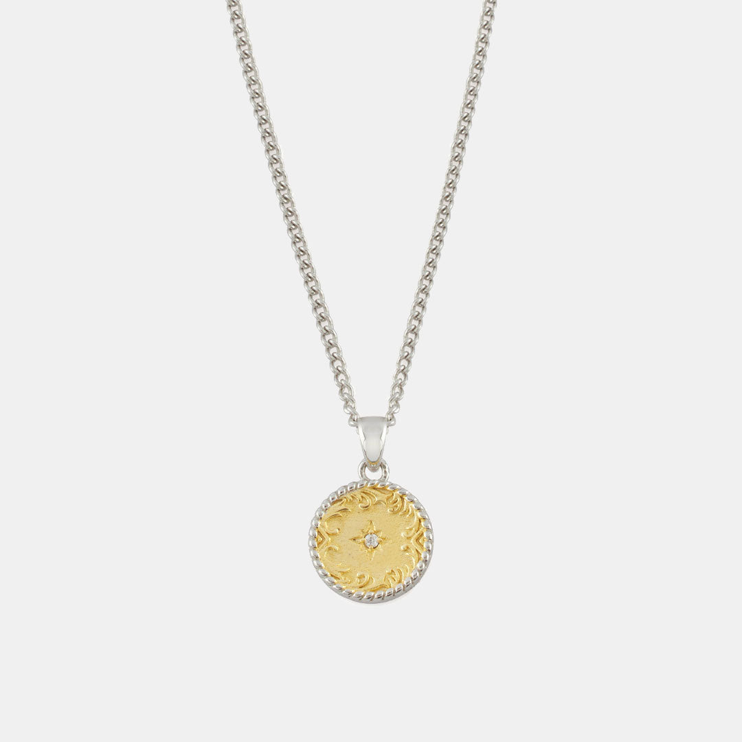 Silver Sundown Necklace